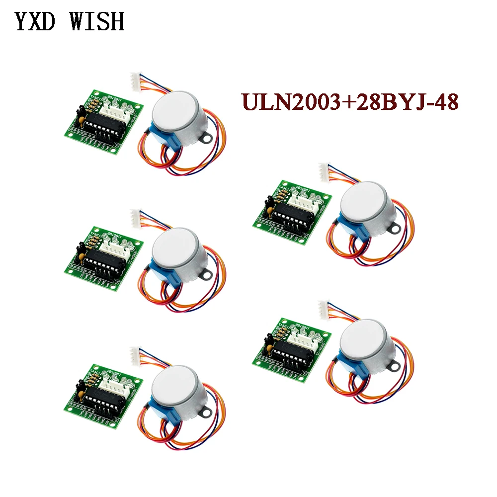 28Byj-48 - محرك متدرج تروس التخفيض ، 4