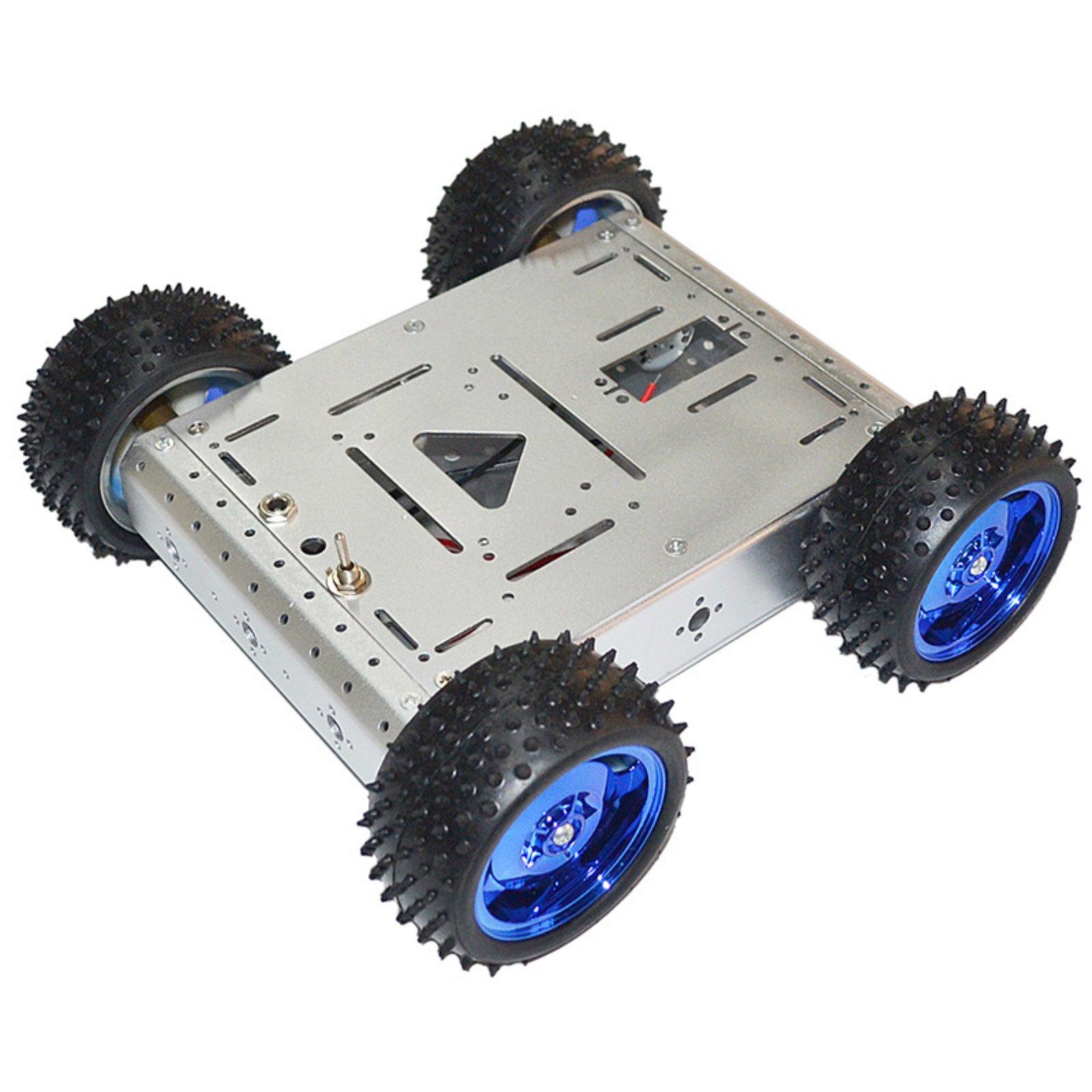 Robot Chassis - هيكل سيارة ذكية بنظام الدفع الرباعي،