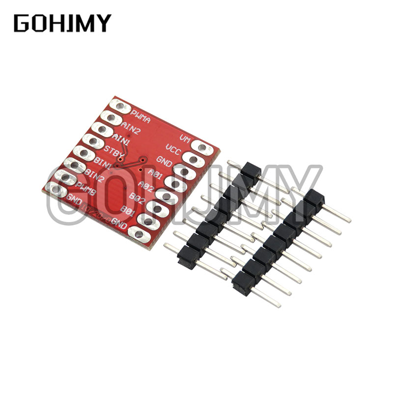 Motor Driver L298N - TB6612 DRV8833 محرك مزدوج 1A TB6612FNG