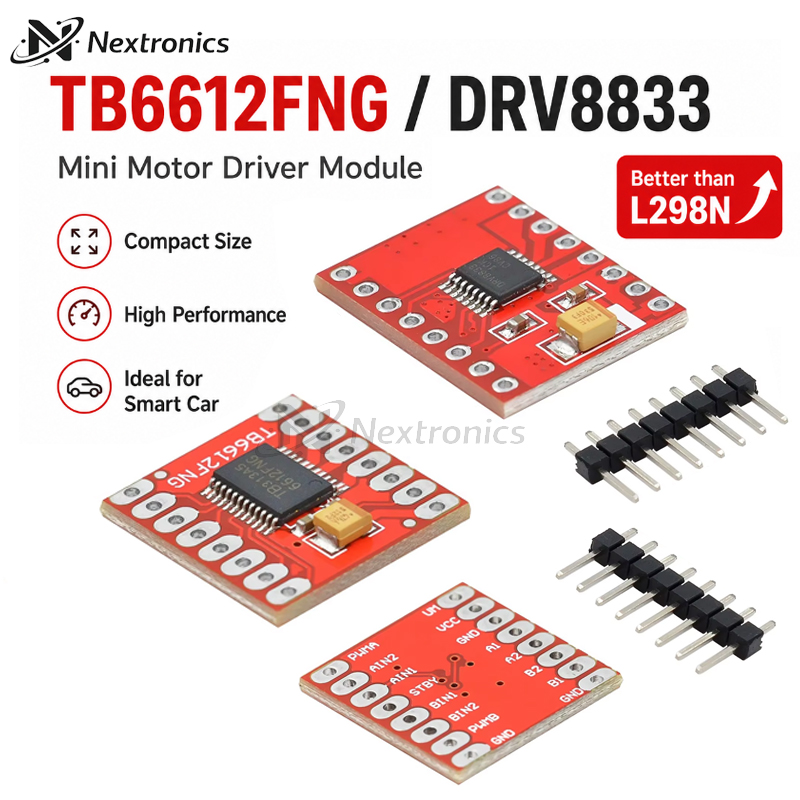 Microbit Robot - 1/3/5/10 قطع وحدة تحكم محرك مزدوج