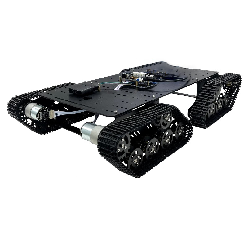 Ros Robot - دبابة RC كبيرة الحجم مُجمَّعة، دبابة