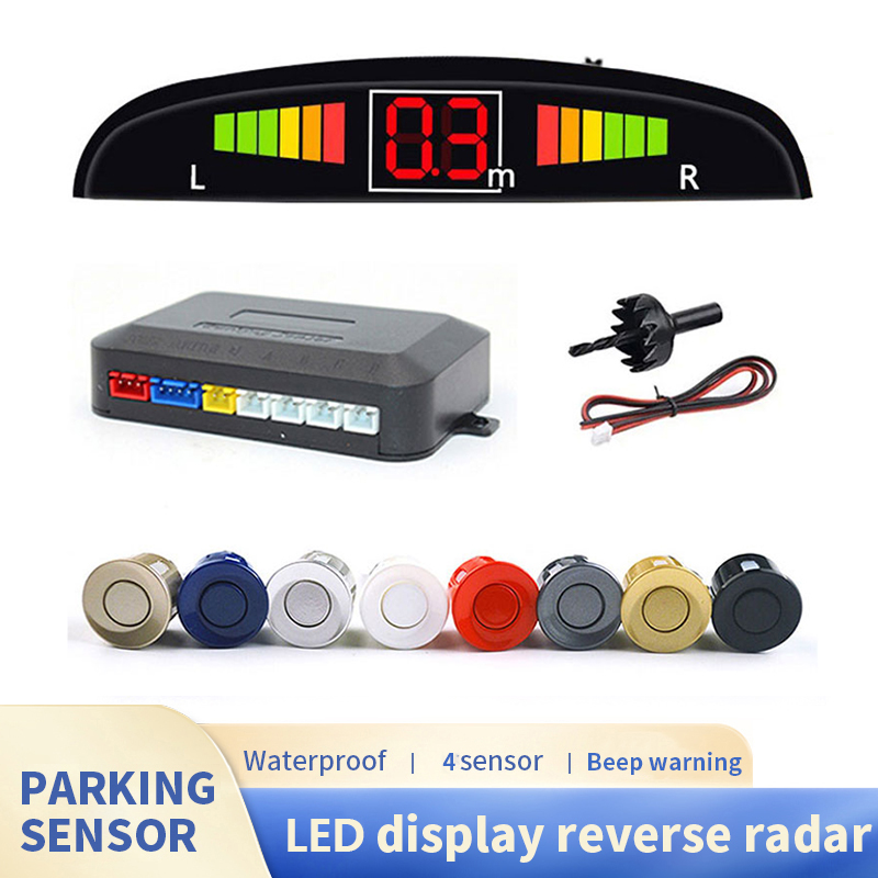 Infrared Obstacle Sensor - نظام استشعار وقوف السيارات بشاشة LED