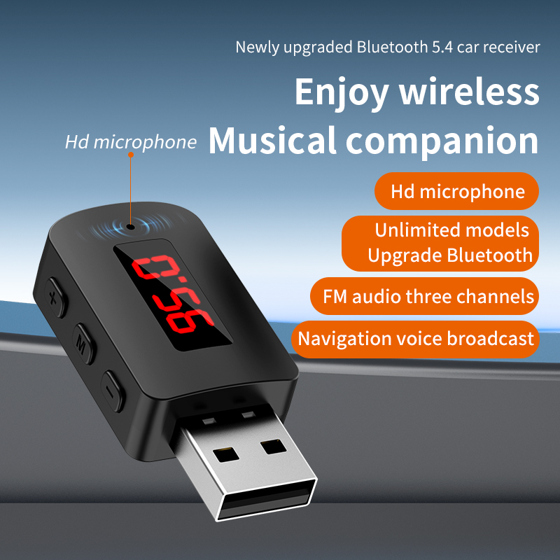 Robot Bluetooth Car - جهاز استقبال USB صغير بلوتوث 5.4