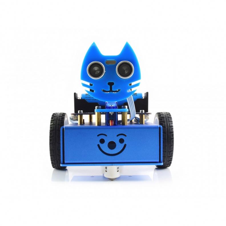 Microbit Robot - طقم بناء روبوت KitiBot ثنائي الدفع