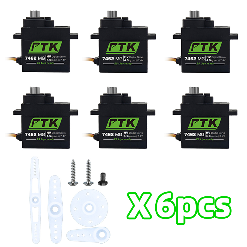 Sg90 Servo - PTK 7462W MG ميتال جير 9