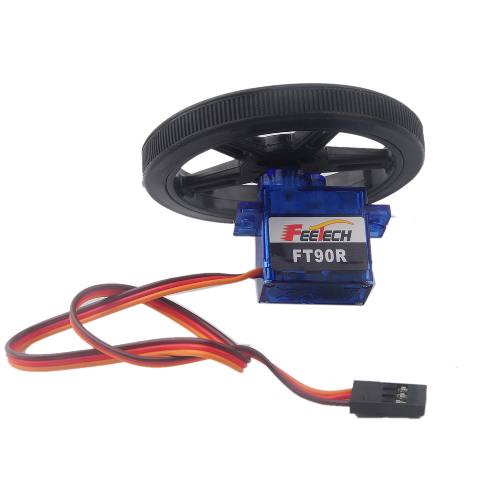 Microbit Robot - 100 قطعة Feetech FT90R-C002 3 فولت
