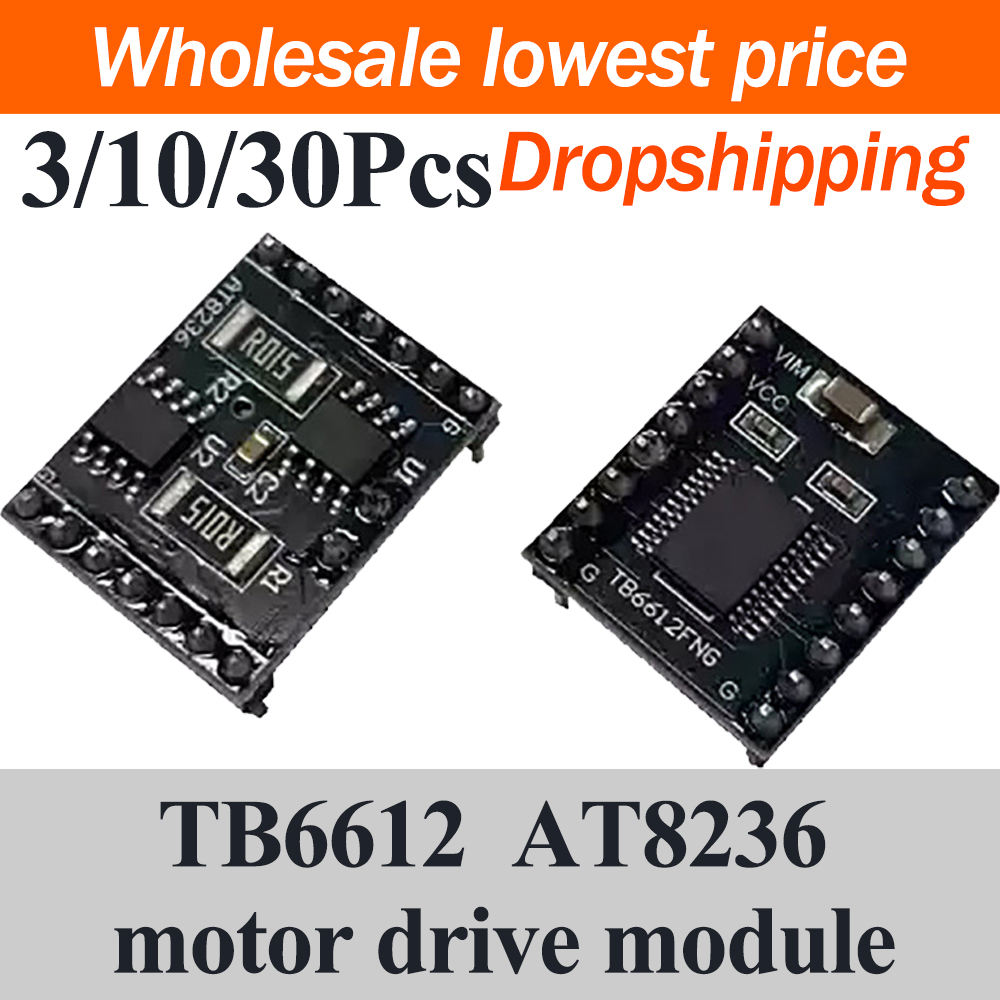 Motor Driver L298N - 3/10/30 قطعة وحدة تحكم المحرك TB6612