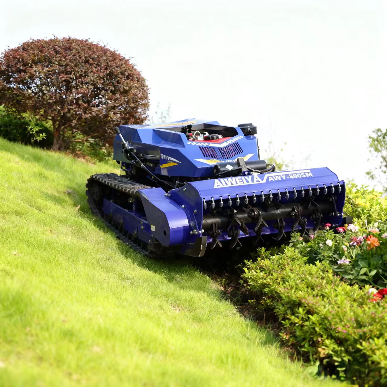 جزازة عشب تعمل بالبنزين مخصصة، - مراجعة Robot Chassis وسعره