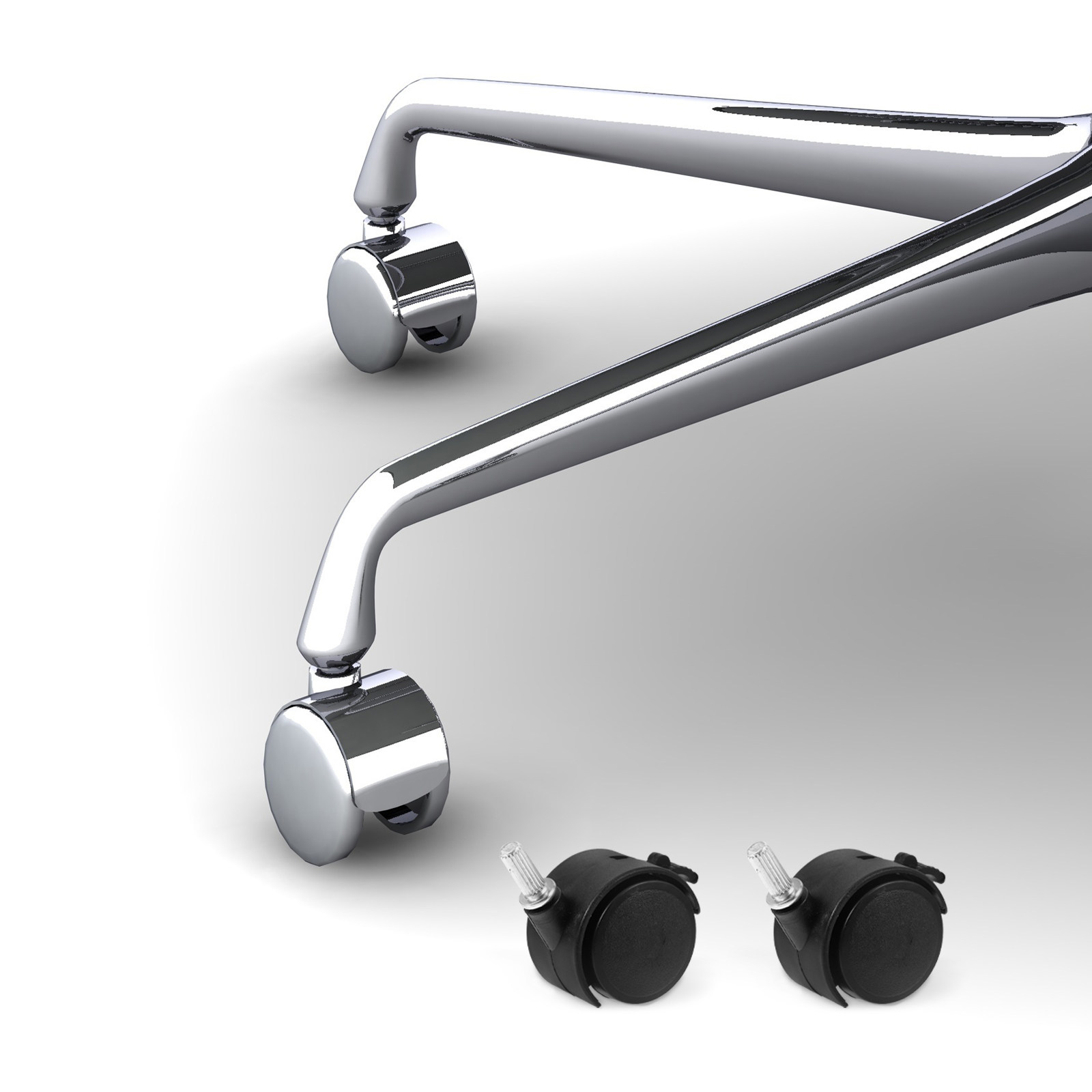قطعتان من عجلات دوارة مثبتة عل - مراجعة Caster Wheel وسعره