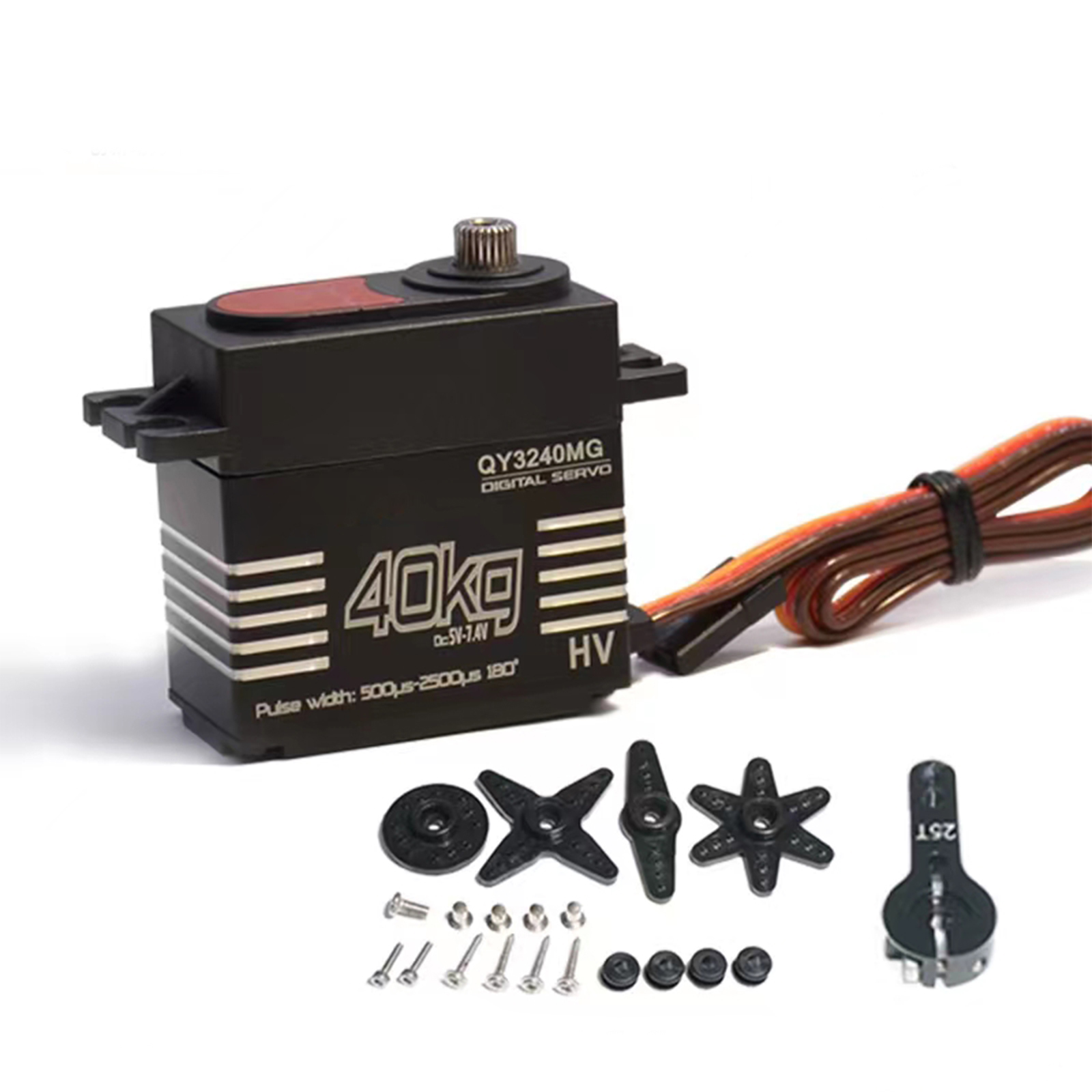 سيرفو رقمي 40 كجم مقاوم للماء  - مراجعة Servo Kit وسعره