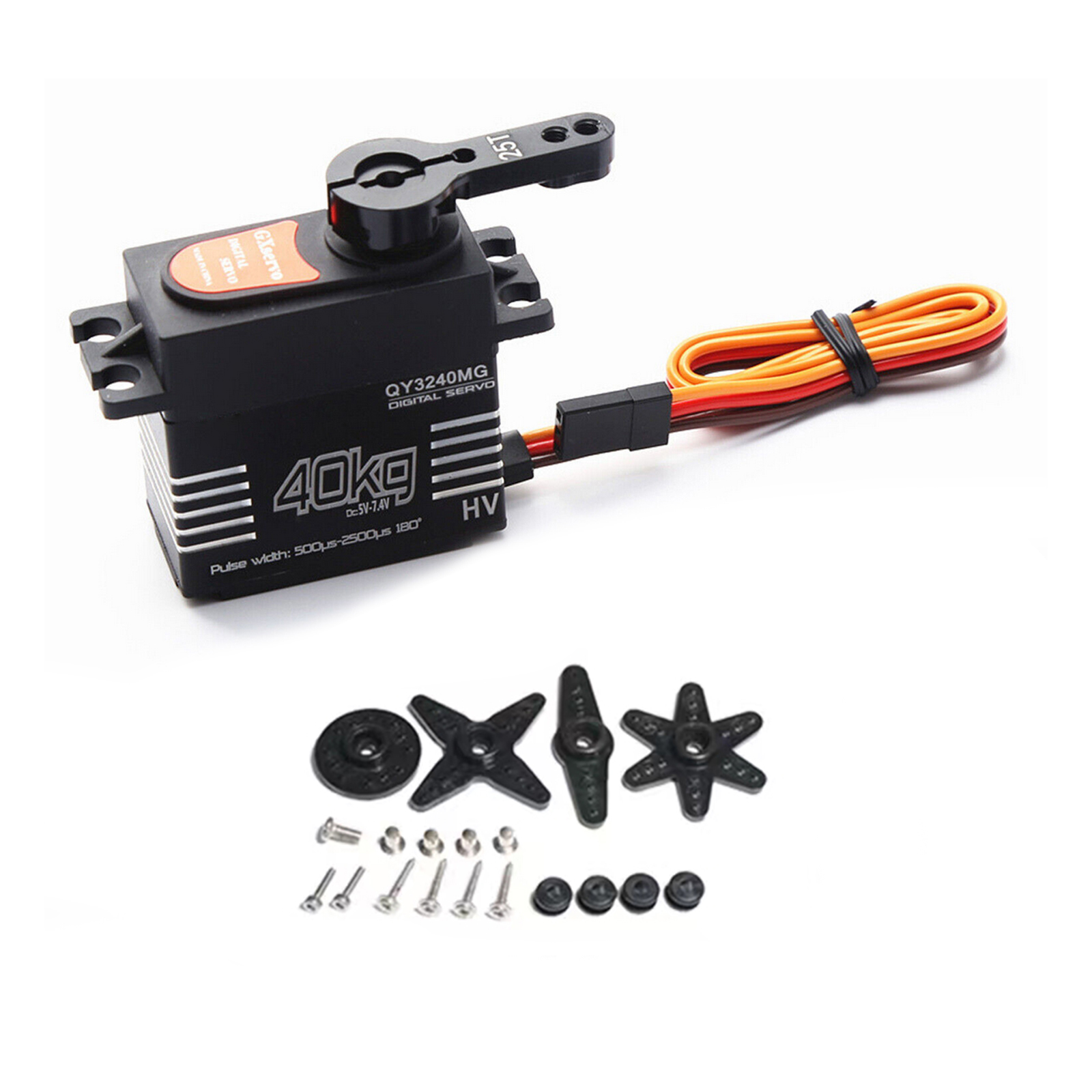 سيرفو رقمي 40 كجم مقاوم للماء  - مراجعة Servo Kit وسعره