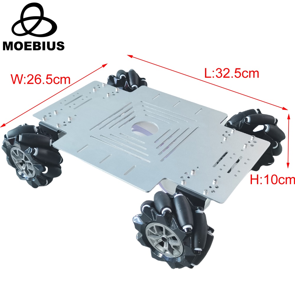 مجموعة سيارة روبوت MOEBIUS بعج - مراجعة Ros Robot وسعره