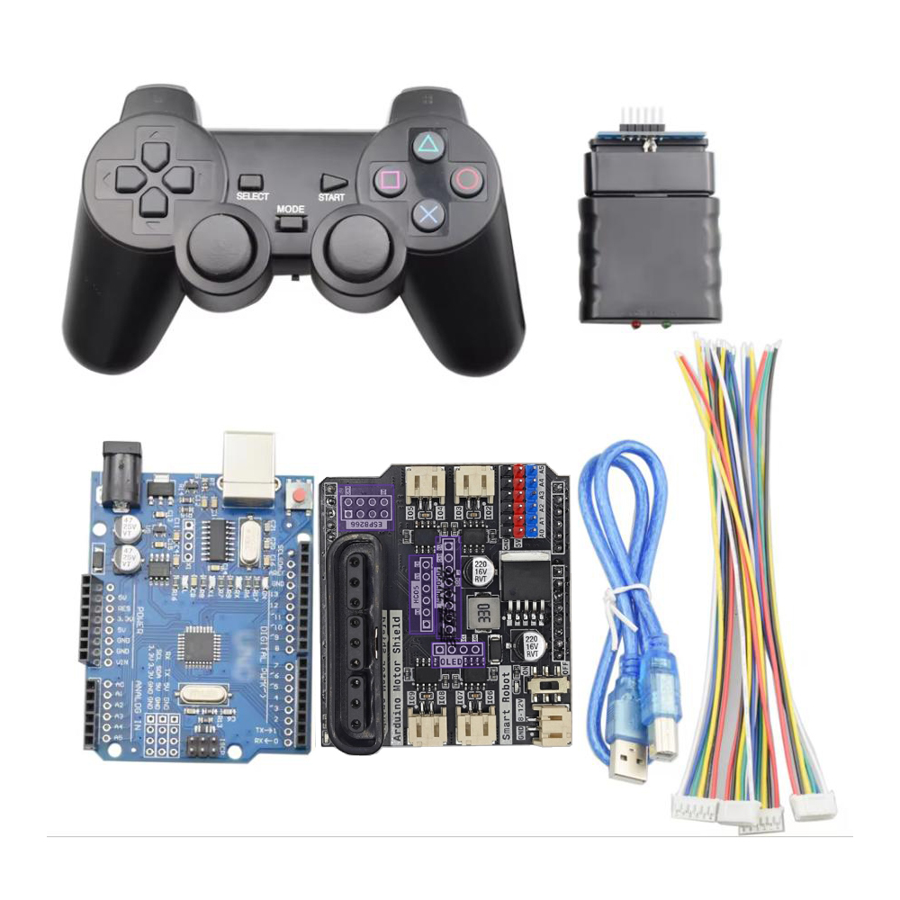أرخص PS2 اللاسلكية RC الذكية M - مراجعة Omni Wheel وسعره