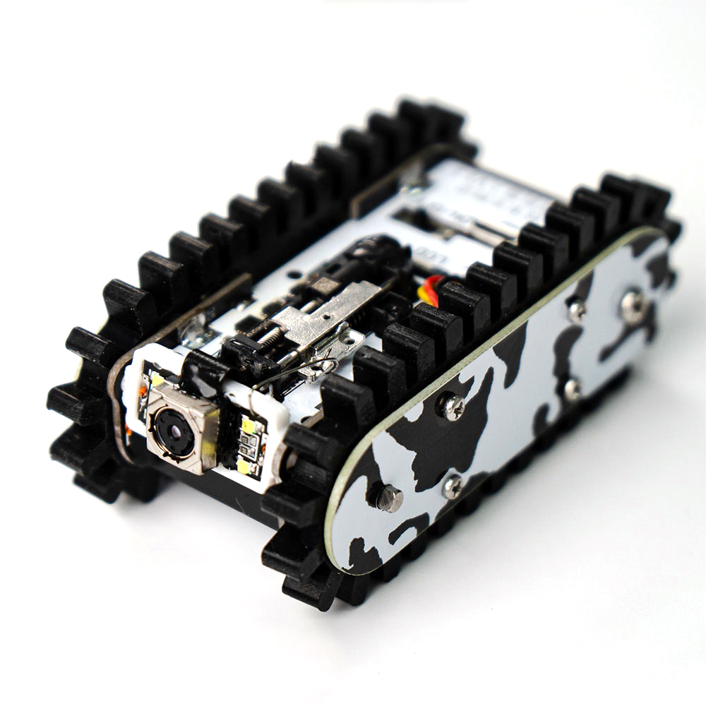 RC خزان خزان معدني الشاسيه جرا - مراجعة Tracked Robot Chassis وسعره