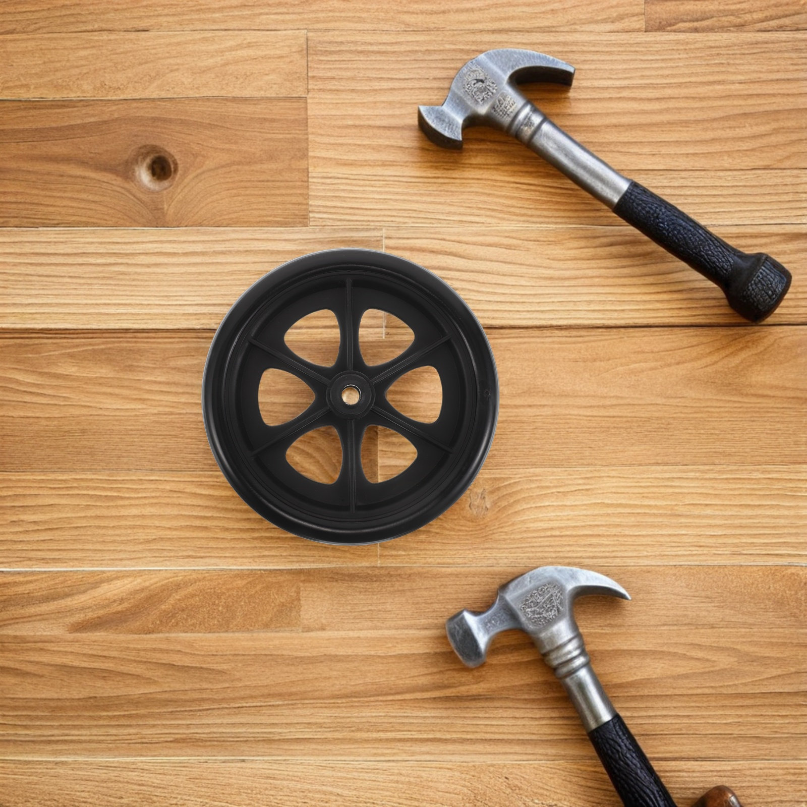 قطعتان من عجلات الكرسي المتحرك - مراجعة Caster Wheel وسعره