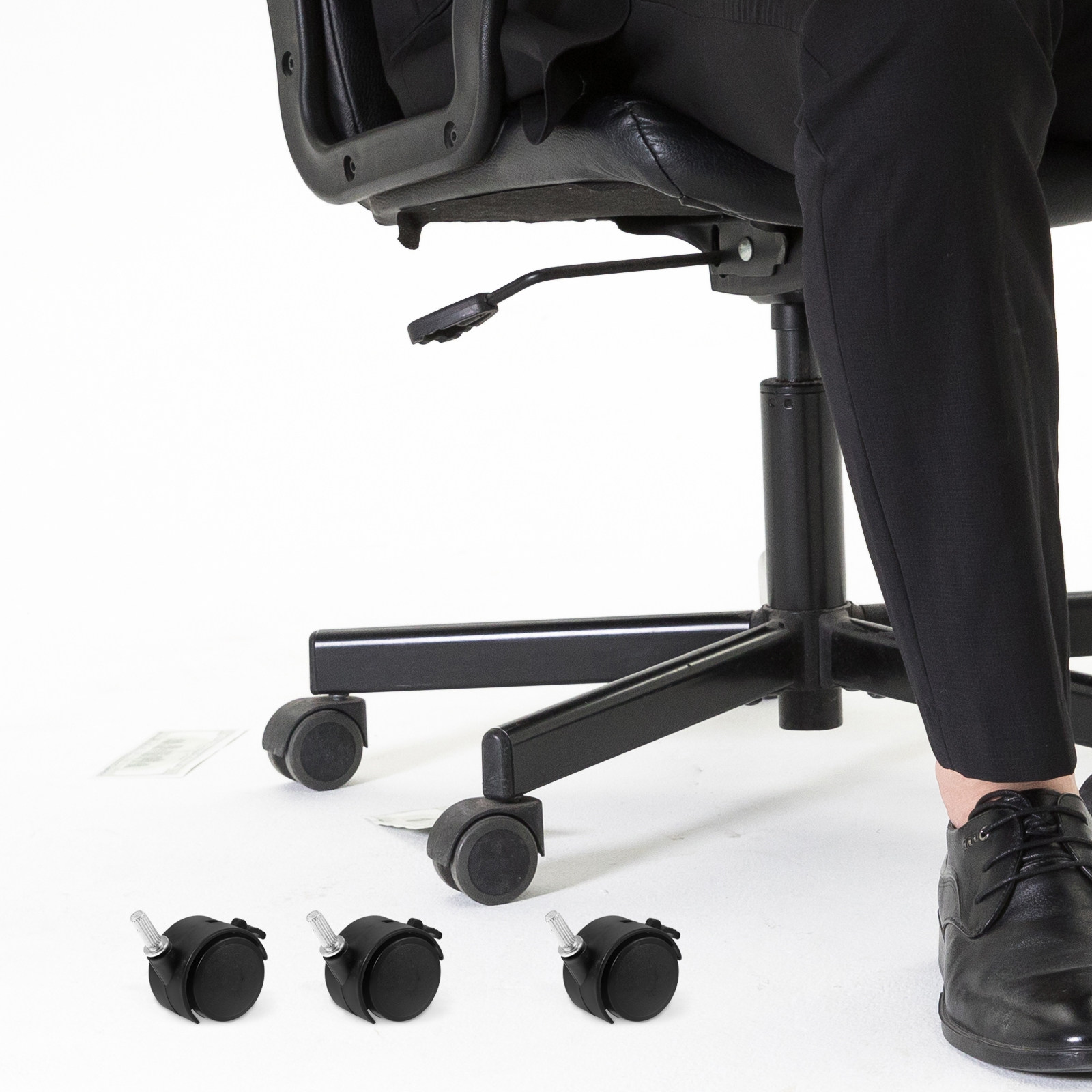 قطعتان من عجلات دوارة مثبتة عل - مراجعة Caster Wheel وسعره