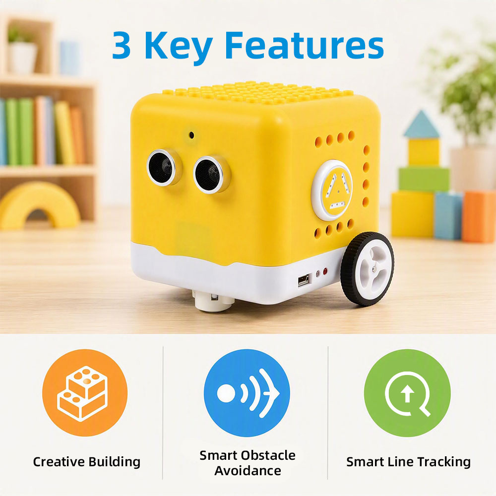 Kidsbits مجموعة روبوت قابلة لل - مراجعة Microbit Robot وسعره