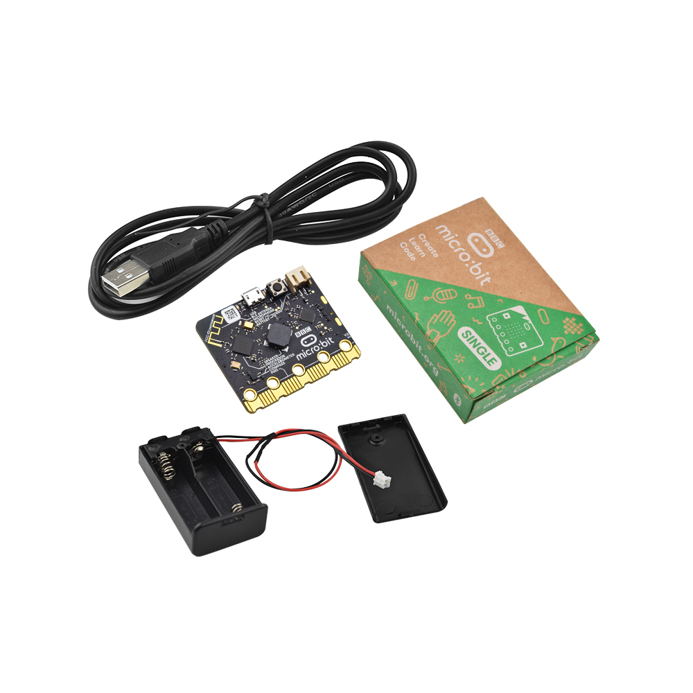 لوحة تطوير BBC Micro Bit V2 ال - مراجعة Microbit Robot وسعره