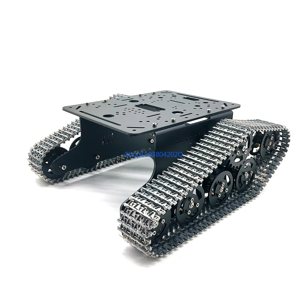 هيكل سيارة ذكية T300 معدني بال - مراجعة Robot Chassis وسعره