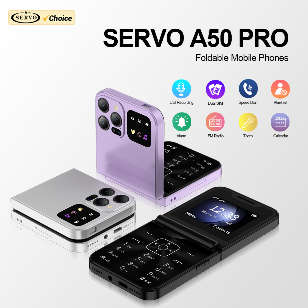 سيرفو A50 PRO هاتف محمول قابل  - مراجعة Servo Pan Tilt وسعره