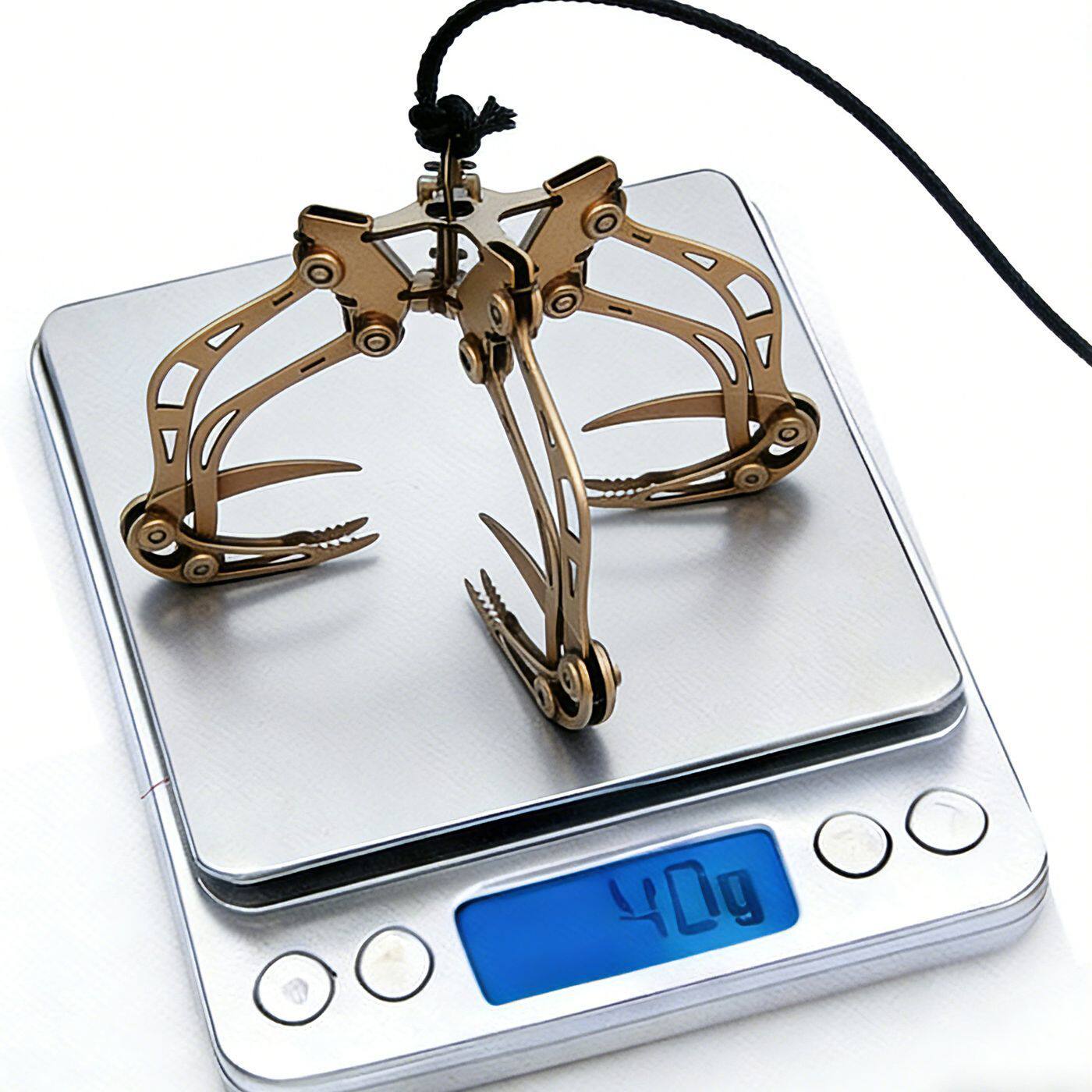 خطاف إنقاذ خفيف الوزن 40 جرام  - مراجعة Robot Gripper Claw وسعره