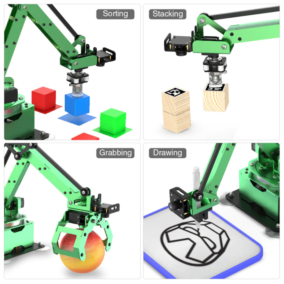 روبوت JetMax الجديد القابل للب - مراجعة Robotics Kit وسعره