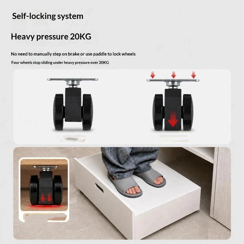 عجلات دوارة ذاتية القفل تعمل ب - مراجعة Caster Wheel وسعره