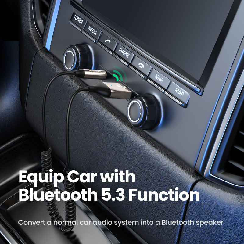 UGREEN بلوتوث استقبال 5.3 محول - مراجعة Robot Bluetooth Car وسعره