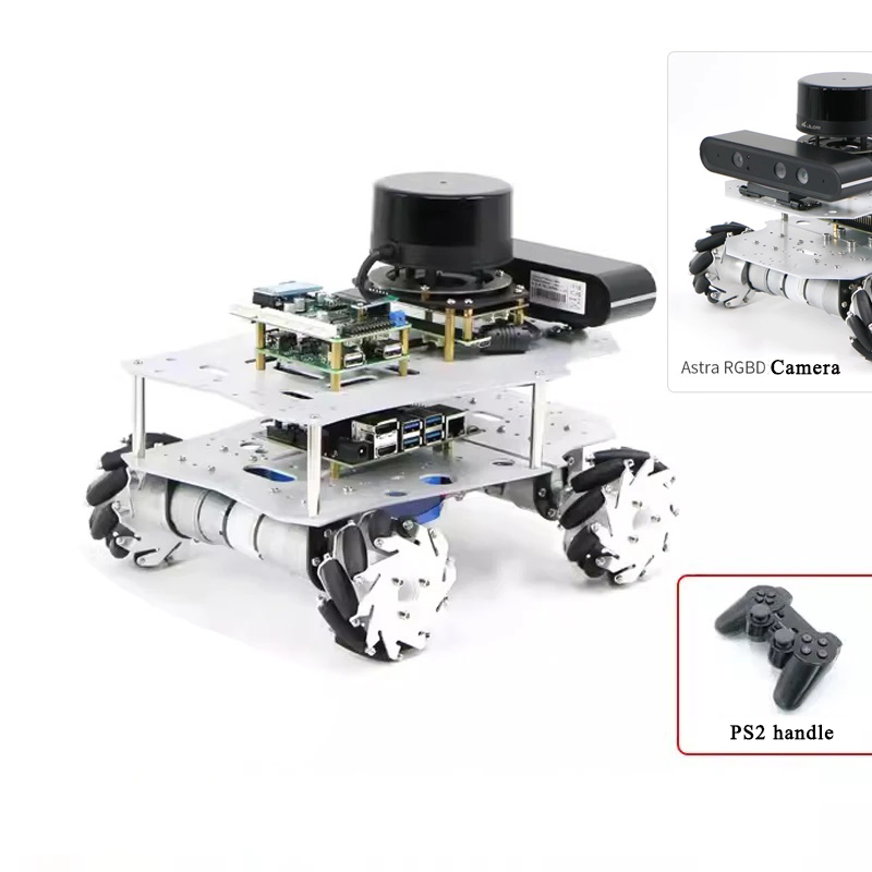 Raspberry Pi Ros Mecanum عجلة  - مراجعة Ros Robot وسعره
