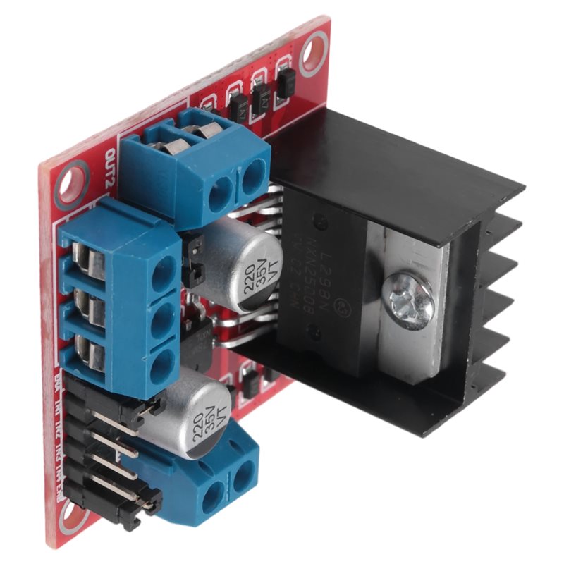 وحدة AED7-L298N، لوحة تحكم بمح - مراجعة L298N Module وسعره