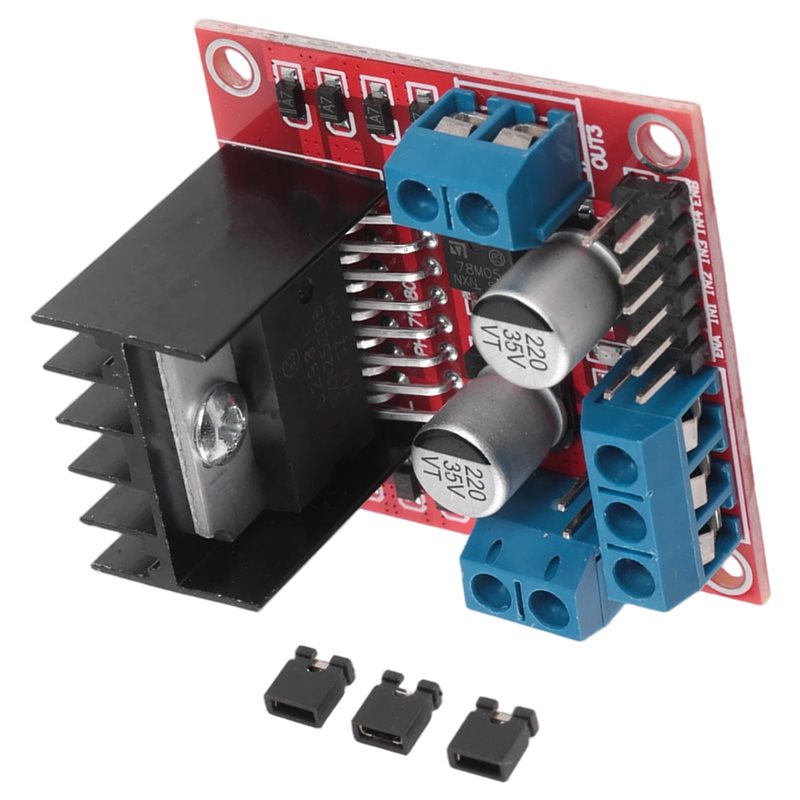 وحدة AED7-L298N، لوحة تحكم بمح - مراجعة L298N Module وسعره